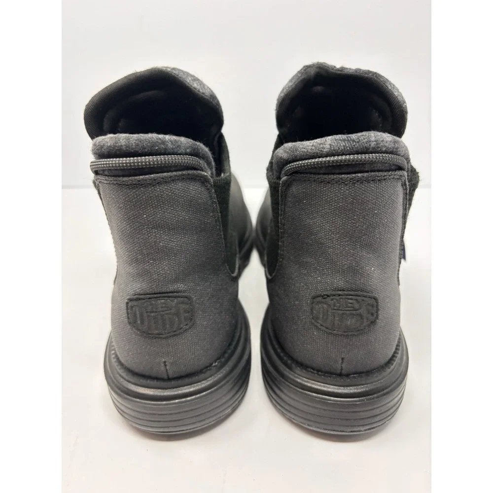 Hey Dude Men's Branson Classic Boots Black Size 13 NEW